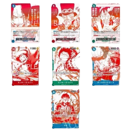 One Piece Treasure Campaign Promo Pack JPN