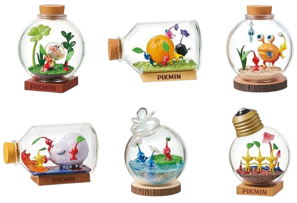 Re-ment Pikmin Terrarium Collection 1