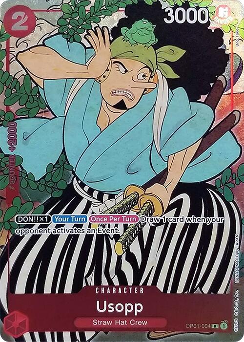 Usopp English 1st Anniversary Set OP01-004