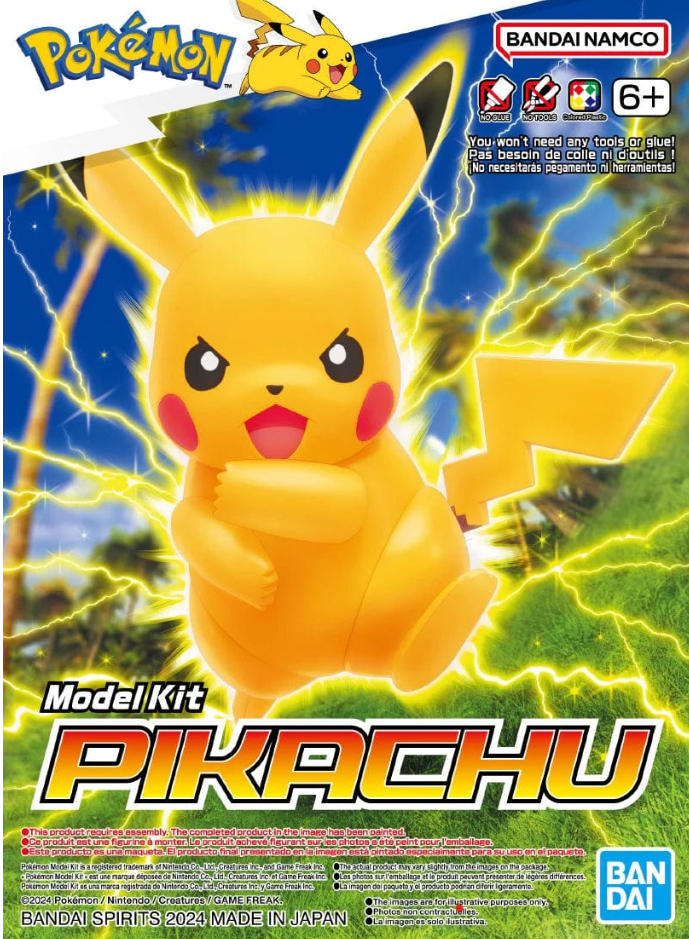 Bandai Model Kit Pikachu