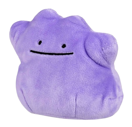 Pokemon Fit Plush Ditto