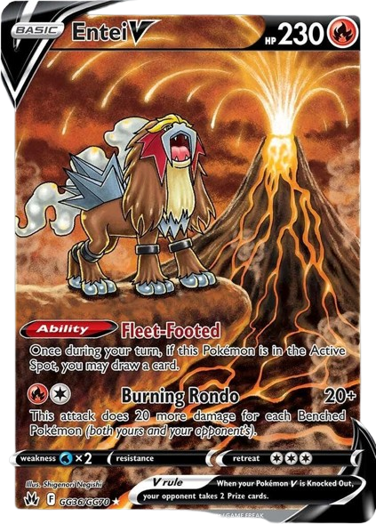 Entei V Crown Zenith PSA 9