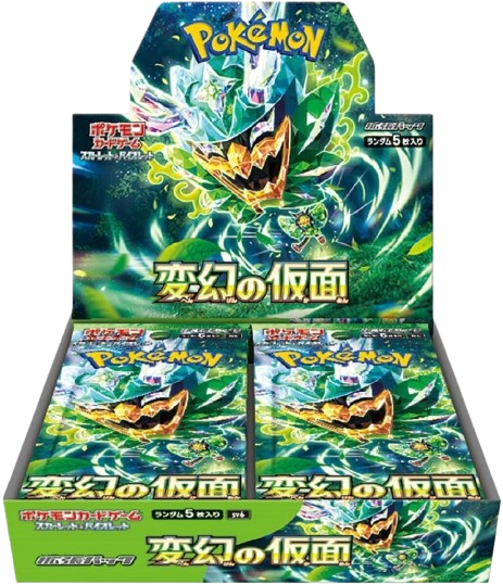 Pokemon Mask of Change Booster Box - sv6