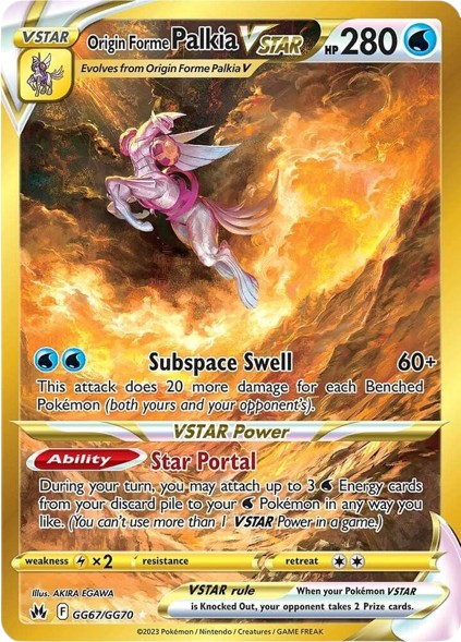 Origin Forme Palkia Vstar PSA 9