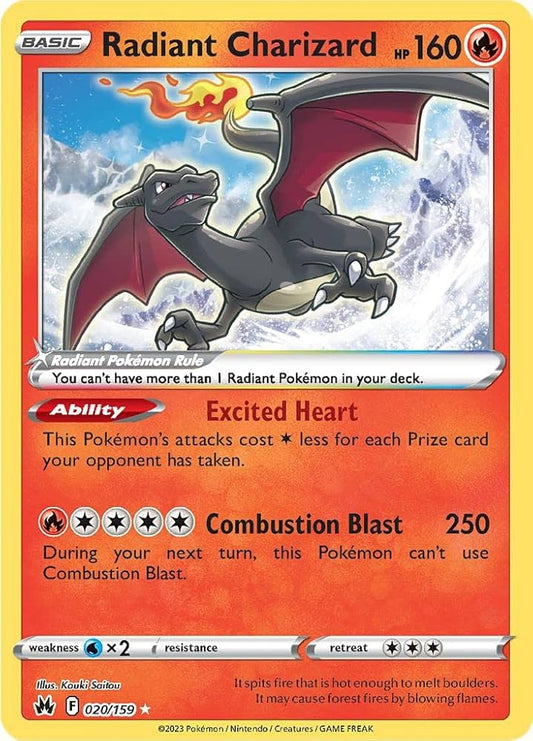 Radiant Charizard PSA 10